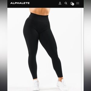 Women's Black Amplify Leggings